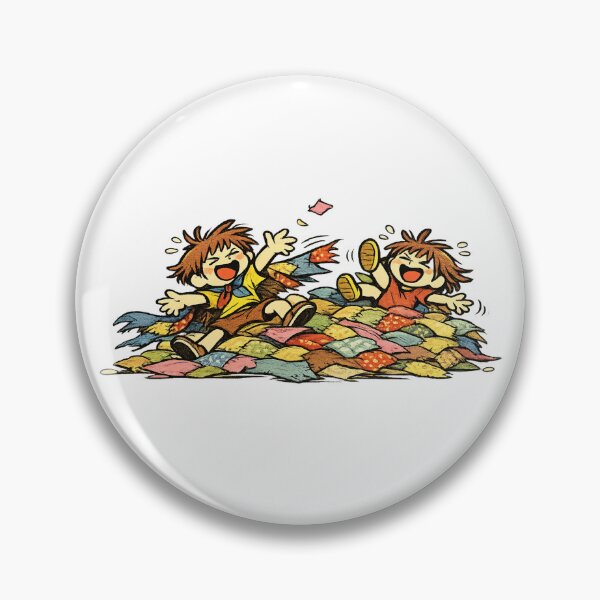 Item preview, Sewing Squad – Cute Boy & Girl Cartoon Characters designed and sold by EverStitchStudio ★★★★★.