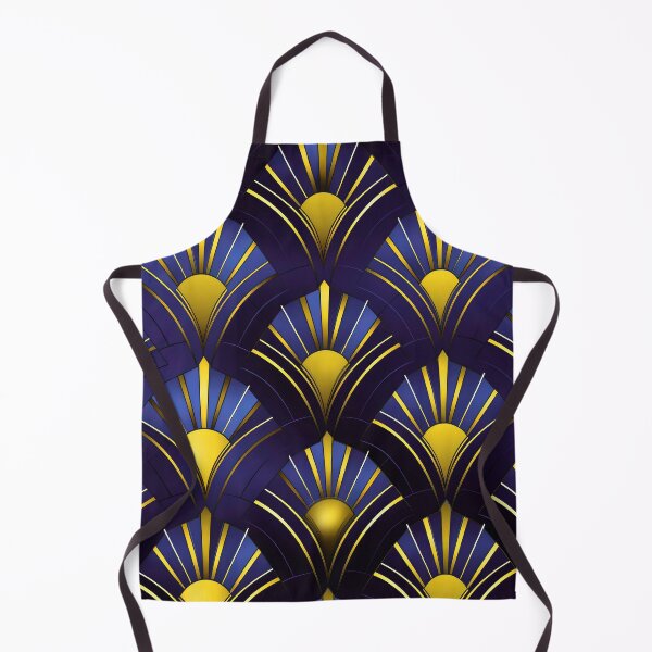 Item preview, Purple-Blue And Golden Hues Art Deco Pattern designed and sold by DEC02.