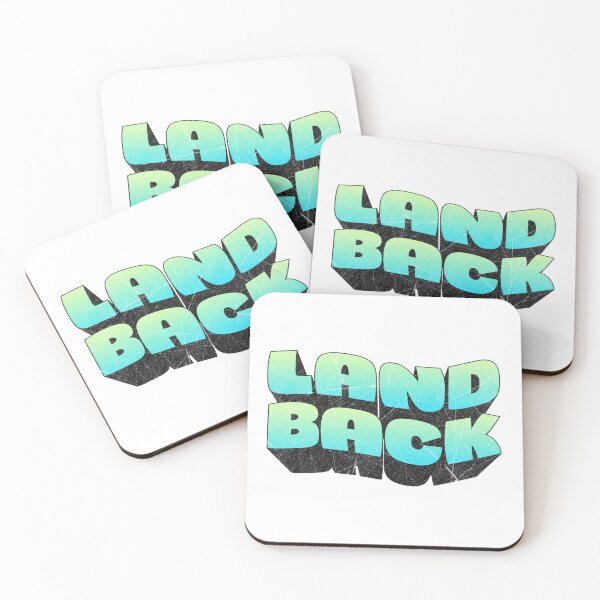 Item preview, land back indigenous resistance sticker designed and sold by dat-injun.