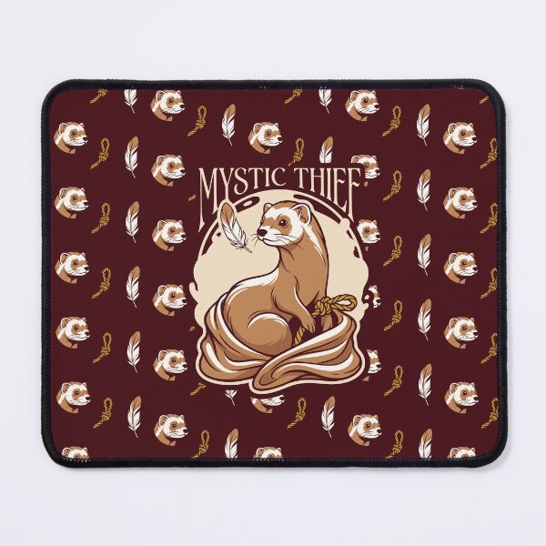 Item preview, Mystic Thief Ferret Premium Vector Emblem designed and sold by ZUMERI.