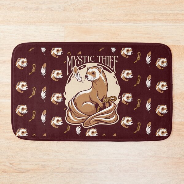 Item preview, Mystic Thief Ferret Premium Vector Emblem designed and sold by ZUMERI.