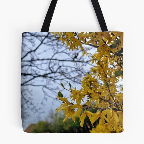 Item preview, Yellow flowers on bush designed and sold by JcPix.