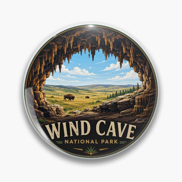 Item preview, Wind Cave National Park South Dakota Bison designed and sold by Gideon Emmerich.