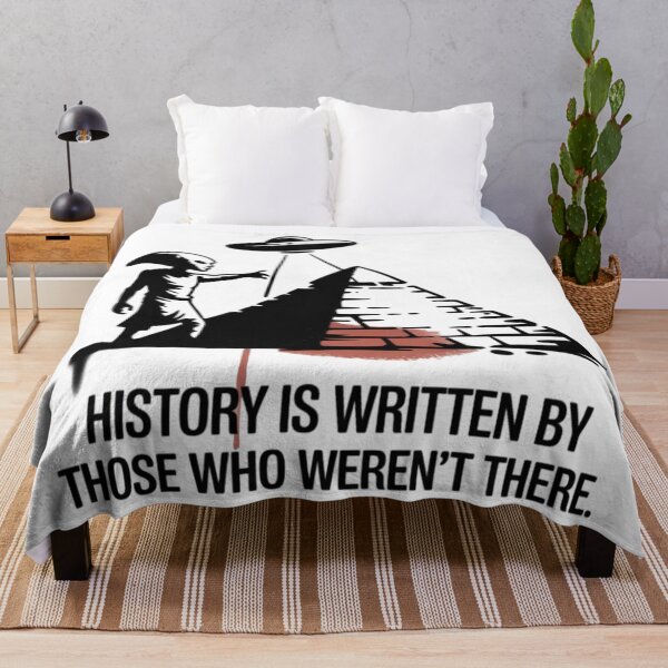 Item preview, Banksy Alien - History is written by those who weren't there designed and sold by 123ks.