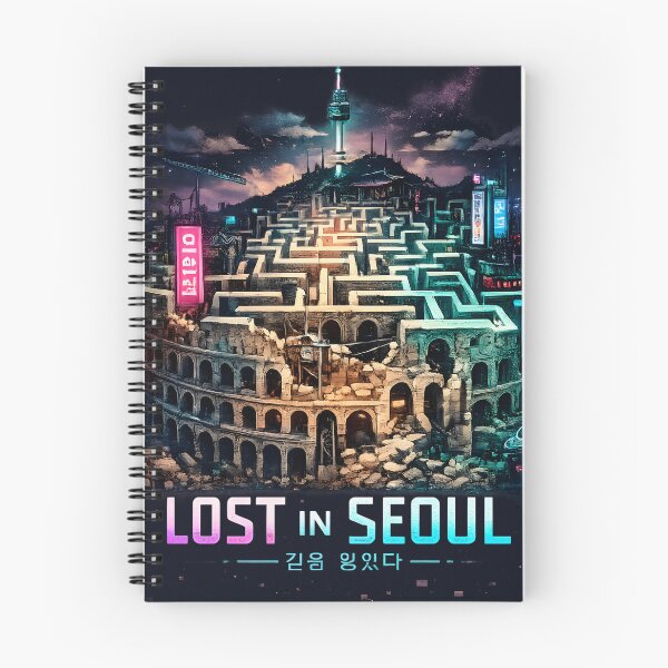 Item preview, Lost in Seoul | Neon City Maze designed and sold by MidnightCache.