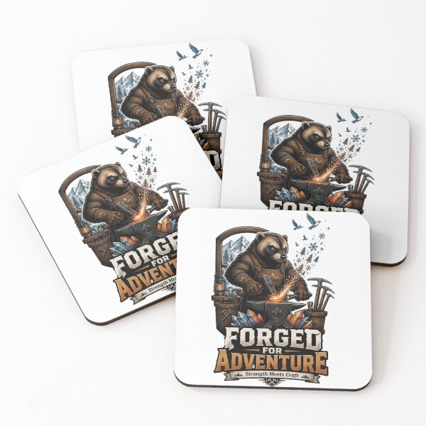 Item preview, Forged For Adventure Bear Summer designed and sold by Sovereign Supply Co..