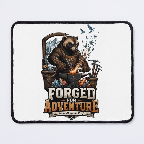 Item preview, Forged For Adventure Bear Summer designed and sold by Sovereign Supply Co..