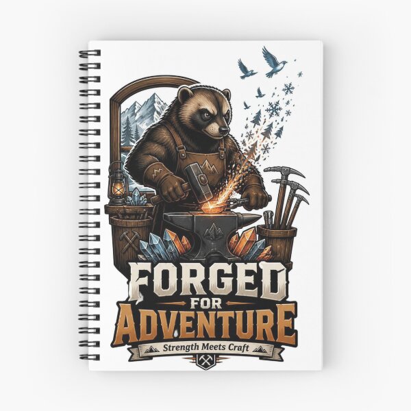 Item preview, Forged For Adventure Bear Summer designed and sold by Sovereign Supply Co..