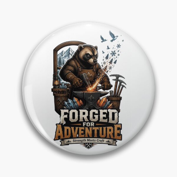 Item preview, Forged For Adventure Bear Summer designed and sold by Sovereign Supply Co..