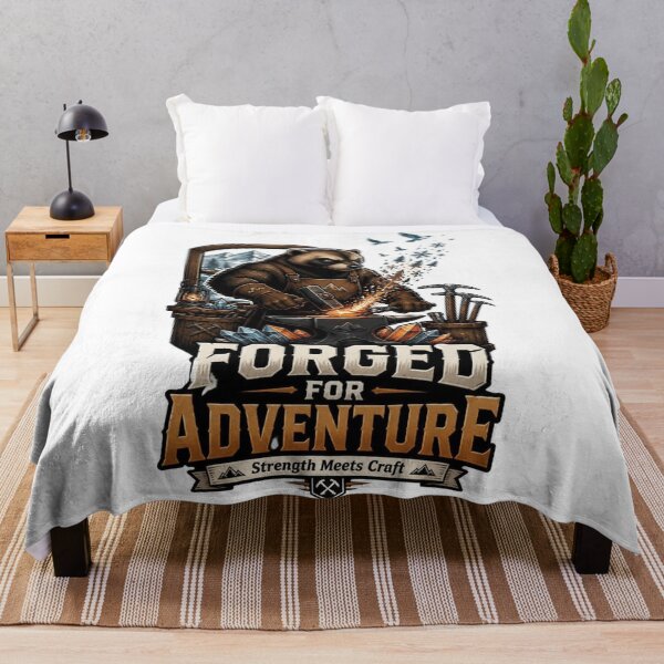 Item preview, Forged For Adventure Bear Summer designed and sold by Sovereign Supply Co..
