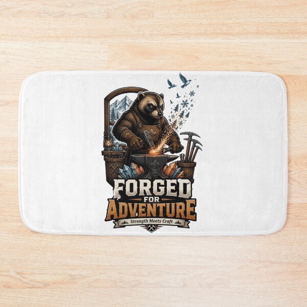 Item preview, Forged For Adventure Bear Summer designed and sold by Sovereign Supply Co..