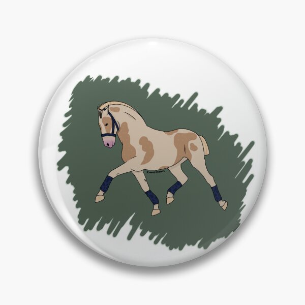 Item preview, Palomino Pinto Horse designed and sold by EquusStickers.