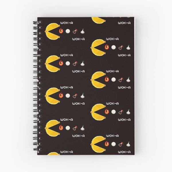 Item preview, Wok-a Wok-a Pac-man Gaming and Cooking Pun designed and sold by InkyCorvid.