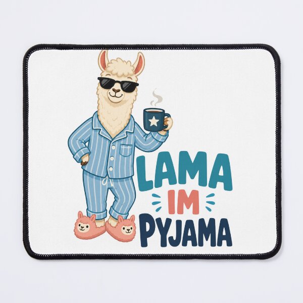 Item preview, Llama in pajamas – Funny alpaca pajama design designed and sold by FrenchieFever.