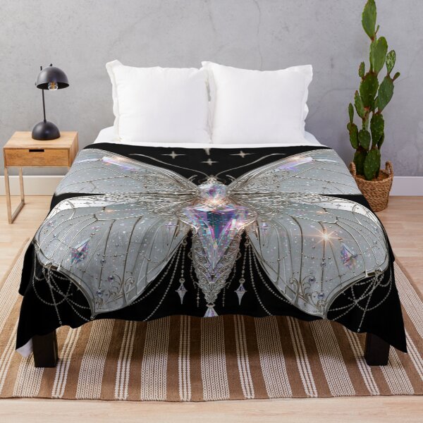 Item preview, Opal Glass Cyberpunk Butterfly – Crystal Y2K Aesthetic v2 designed and sold by daila70.