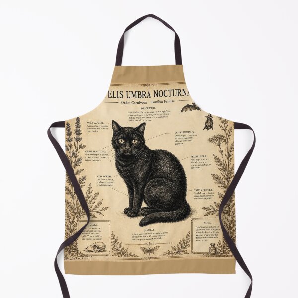 Item preview, Black Cat Vintage Naturalist Halloween T-Shirt designed and sold by SunnyDesign82.