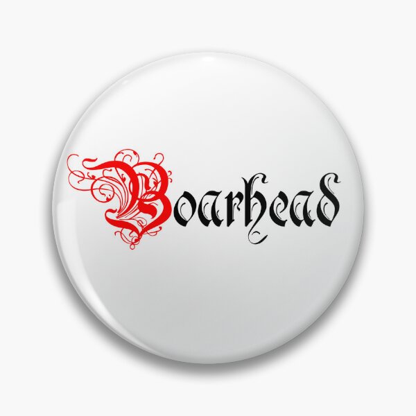 Item preview, Boarhead text designed and sold by Bonded-Music.