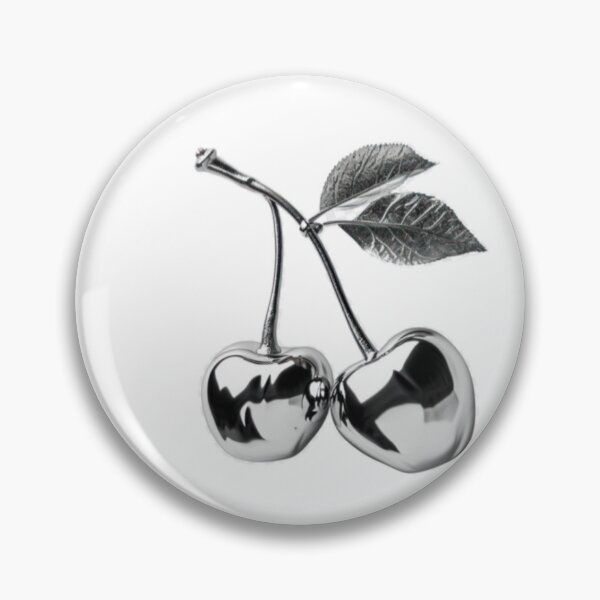 Item preview, Elegant and shiny silver cherries designed and sold by merlin10.