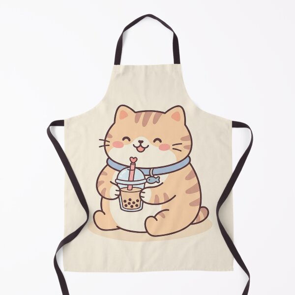 Item preview, Cute Kawaii Cat Boba Bubble Tea designed and sold by AEVORI.