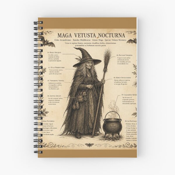 Item preview, Witch Vintage Naturalist Halloween T-Shirt designed and sold by SunnyDesign82.