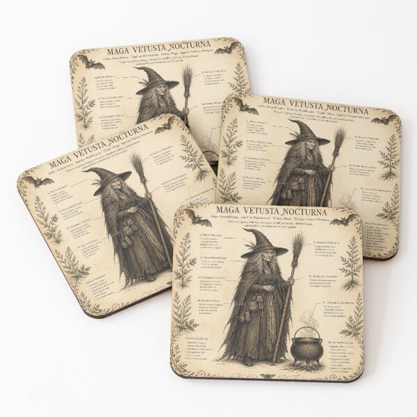 Item preview, Witch Vintage Naturalist Halloween T-Shirt designed and sold by SunnyDesign82.
