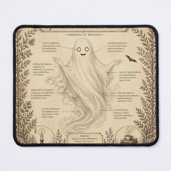 Item preview, Ghost Vintage Naturalist Halloween T-Shirt designed and sold by SunnyDesign82.