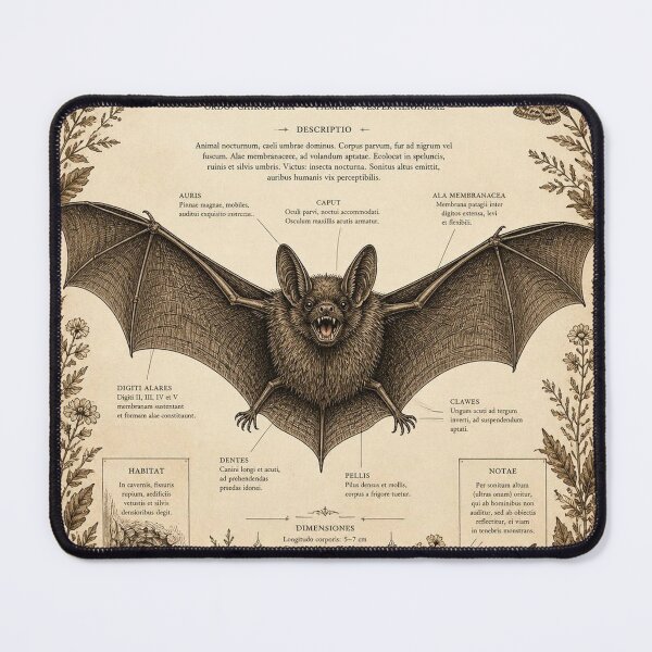Item preview, Bat Vintage Naturalist Halloween T-Shirt designed and sold by SunnyDesign82.
