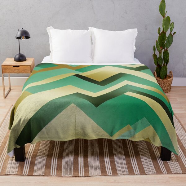 Item preview, Art Deco Pattern In Sage And Golden Hues designed and sold by DEC02.