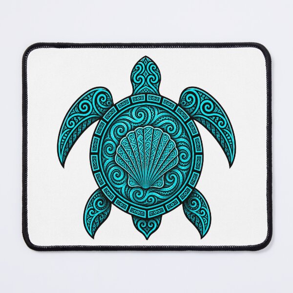 Item preview, Polynesian Tribal Turtle – Scallop Shell designed and sold by OTSC.