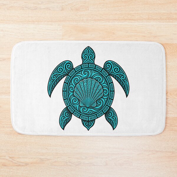 Item preview, Polynesian Tribal Turtle – Scallop Shell designed and sold by OTSC.