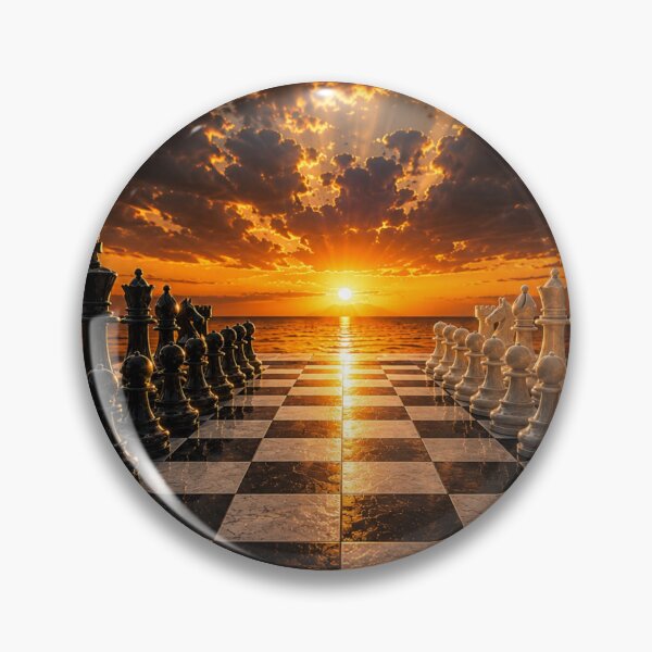 Item preview, Sunset Checkmate designed and sold by Kimberly Palmer.