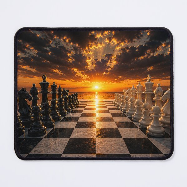 Item preview, Sunset Checkmate designed and sold by Kimberly Palmer.