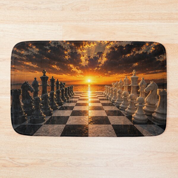 Item preview, Sunset Checkmate designed and sold by Kimberly Palmer.