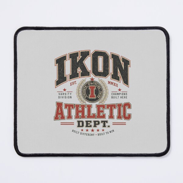 Item preview, iKON Athletic Department Varsity Crest | Vintage Collegiate Design designed and sold by Meivelle.