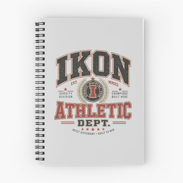 Item preview, iKON Athletic Department Varsity Crest | Vintage Collegiate Design designed and sold by Meivelle.