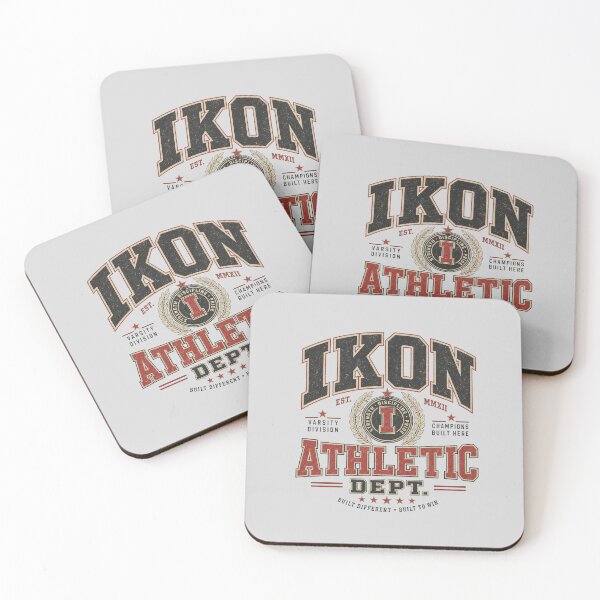 Item preview, iKON Athletic Department Varsity Crest | Vintage Collegiate Design designed and sold by Meivelle.