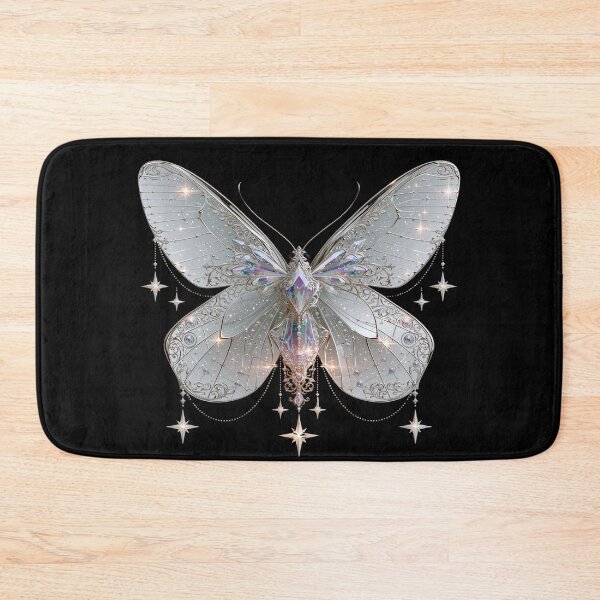 Item preview, Opal Glass Cyberpunk Butterfly – Crystal Y2K Aesthetic v4 designed and sold by daila70.