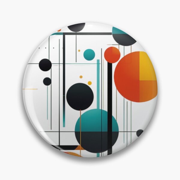 Item preview, Mid-Century Modern Abstract Geometric With Bright, Bold Colors designed and sold by DEC02.