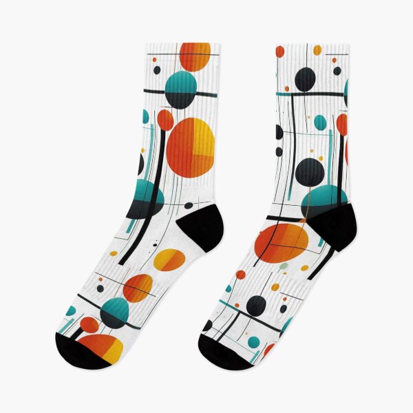 Item preview, Mid-Century Modern Abstract Geometric With Bright, Bold Colors designed and sold by DEC02.