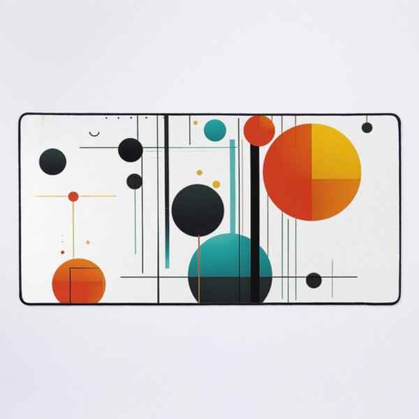 Item preview, Mid-Century Modern Abstract Geometric With Bright, Bold Colors designed and sold by DEC02.