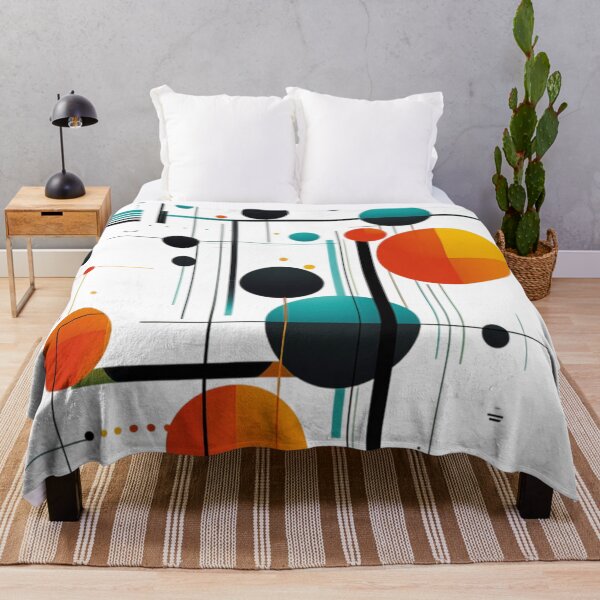 Item preview, Mid-Century Modern Abstract Geometric With Bright, Bold Colors designed and sold by DEC02.