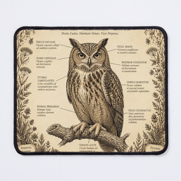 Item preview, Owl Vintage Naturalist Halloween T-Shirt designed and sold by SunnyDesign82.