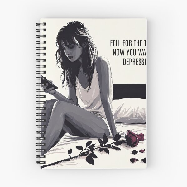 Item preview, Fell For The Thrills Now You Wake Up Depressed designed and sold by Art School Dropout.