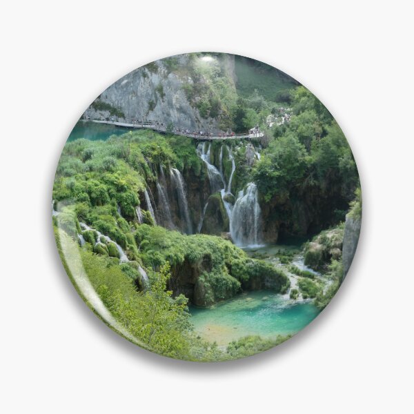 Item preview, Plitvice Lakes (Nacionalni park Plitvička jezera) in Croatia designed and sold by ChicVoyagePics.