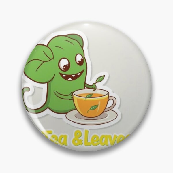 Item preview, Cute Tea and Leaves Monstera Plant Cafe Sticker designed and sold by surbhiArt.