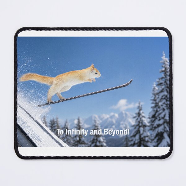 Item preview, White Squirrel Ski Jumping designed and sold by James Cumming.