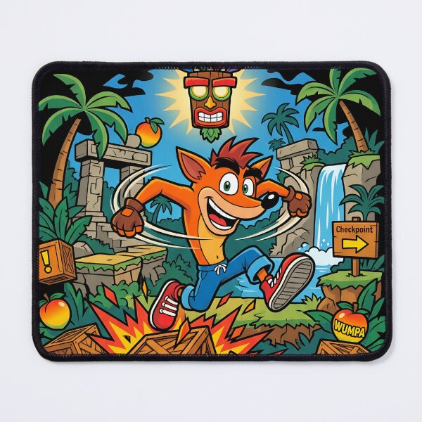 Item preview, Crash Bandicoot Wumpa Fruit Adventure designed and sold by Gabriela Mihai.