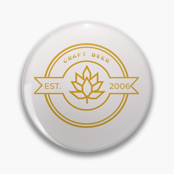 Artikelvorschau, Craft Beer Est 2006 Vintage Gold Logo entworfen und verkauft von CreativeArtistL.