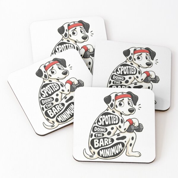 Item preview, Funny Dalmatian Lazy Workout Humor Gift designed and sold by Gentlestate.
