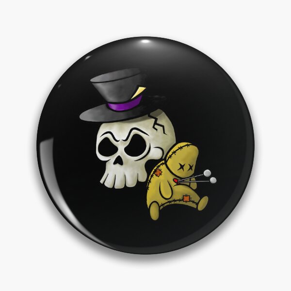 Item preview, Skull and Cursed Doll designed and sold by Club Rot.
